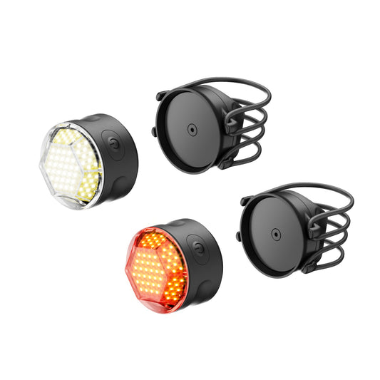 Zweite Produktansicht – Shapeheart Mini magnetische Vorder- und Rücklichter