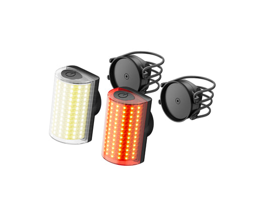 Magnetische Lichter vorne und hinten