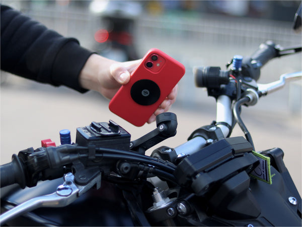 PRO BOOST Motorrad-Telefonhalter mit Platte