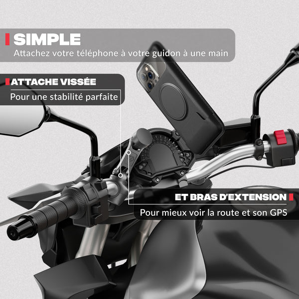Motorrad-Telefonhalterung PRO BOOST