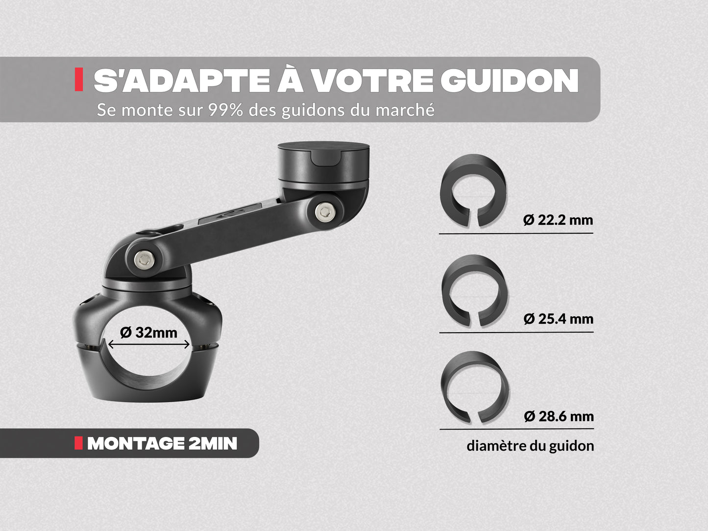 Handyhalterung für Motorrad PRO BOOST