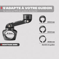 Motorrad-Telefonhalterung PRO BOOST