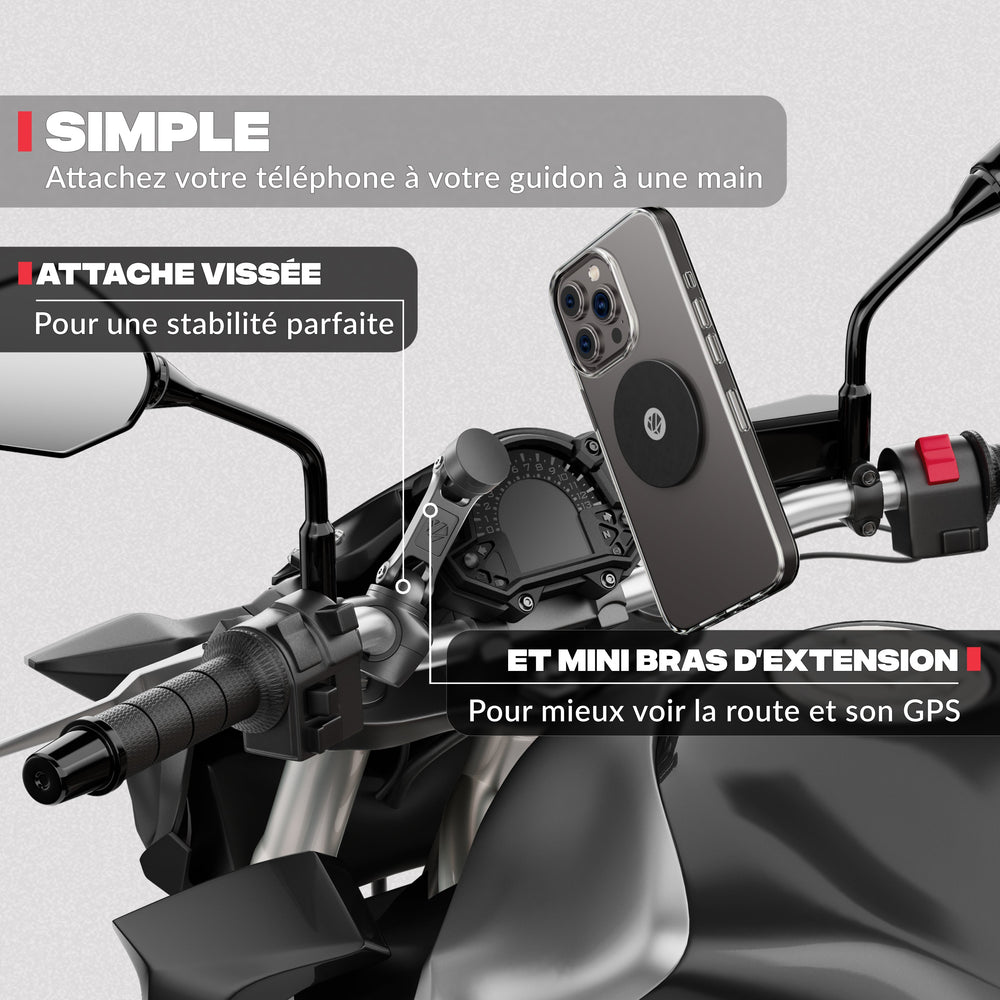 Motorrad-Telefonhalterung PRO BOOST MINI
