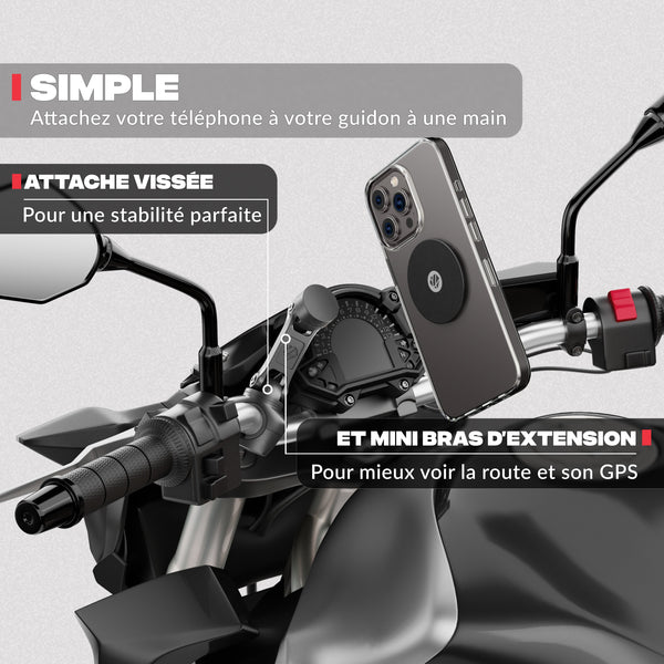 Motorrad-Telefonhalterung PRO BOOST MINI