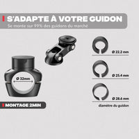 Motorrad-Telefonhalterung PRO BOOST MINI