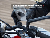 Handyhalterung für Motorrad mit Metallplatte