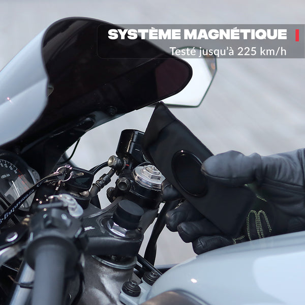 Telefonhalterung für den halben Motorradlenker