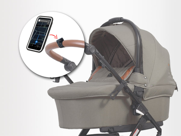 Magnetisches Einrasten des Telefons – Kinderwagen-Telefonhalterung Shapeheart